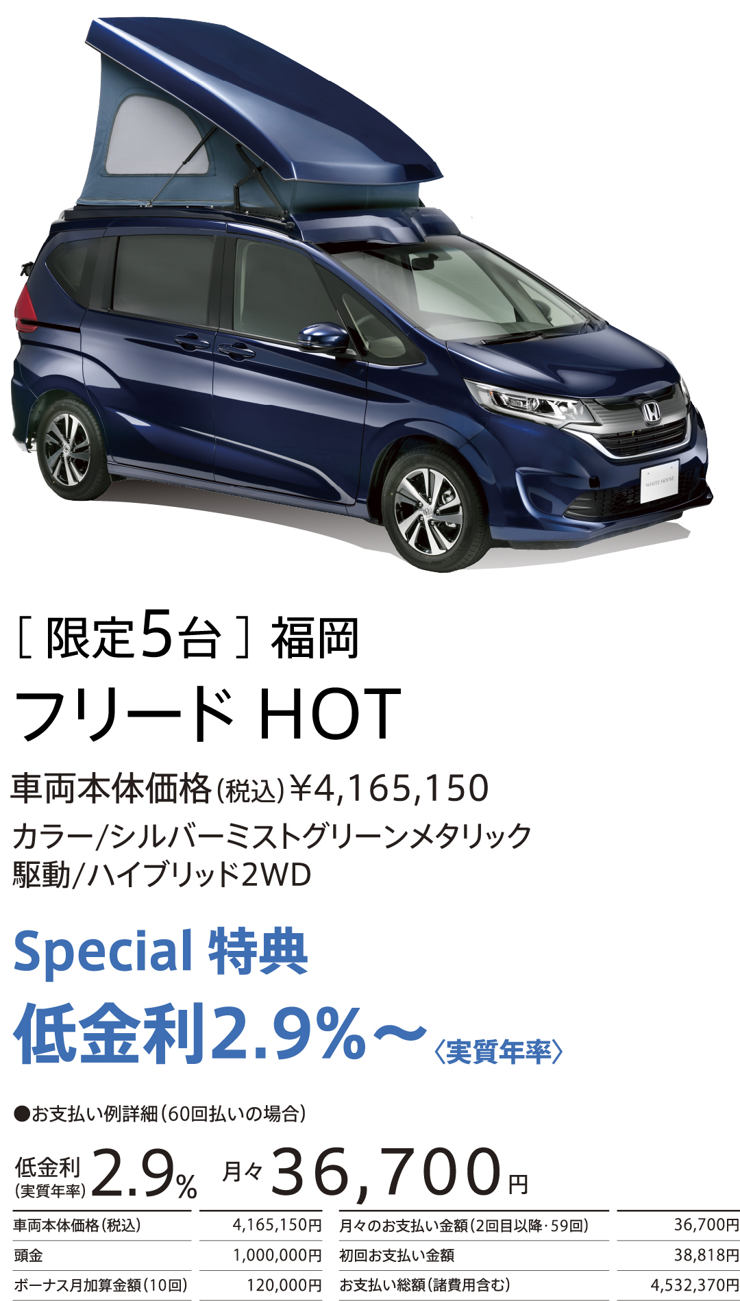 フリード HOT