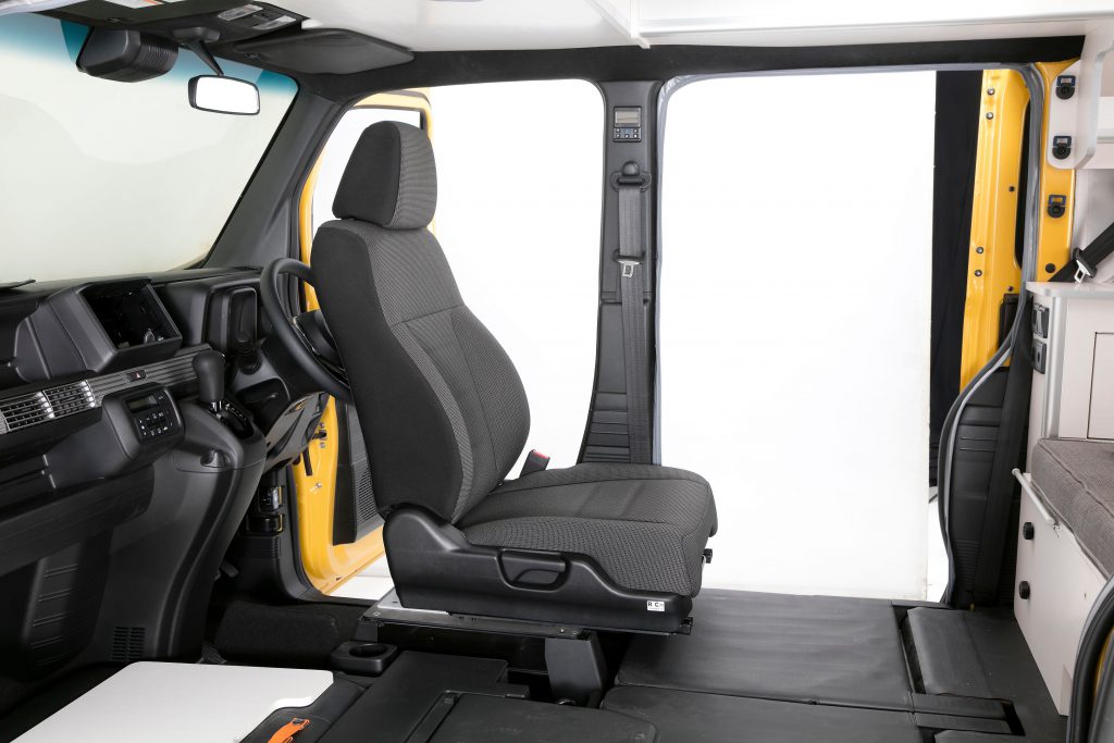 ホワイトハウスの代名詞となったSwivelSeat(スイベルシート)