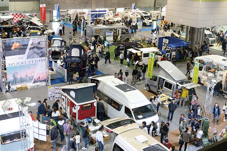 2022年3月12日～13日に大阪キャンピングカーショー2022開催